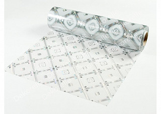 Клеенка силиконовая прозрачная Dekorelle 054, 0,6х20метров (рулон)