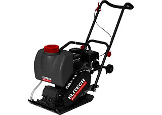 Плита вибротрамбовочная ELITECH HD VTP 120T (120кг, 6.5л/с, 632х500мм, вода, коврик, колеса)