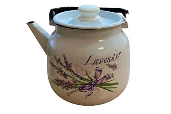 Чайник эмалированный ЛАВАНДА г.Лысьва 3,5л (С-2713П2/4Рч)