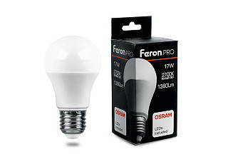 Лампа светодиодная OSRAM LB-1017 17W 230V E27 2700K груша 38038