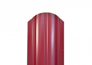 Штакетник евро Стандарт RAL 3005 Винно-красный (103х1500мм)
