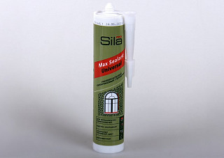Герметик Sila PRO Max Sealant силиконовый, универсальный, бежевый  280мл. (323) 