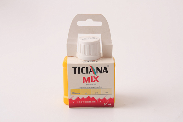 Колер универсальный TICIANA лимонный (80мл) 