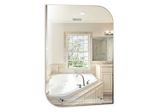 Зеркало Каприз-Люкс с фацетом, с полкой (495х685мм)