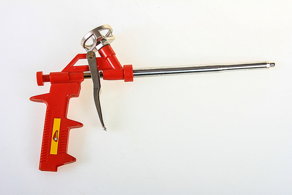 Пистолет для монтажной пены Hobbi, пластмассовая рукоятка (23-7-003)