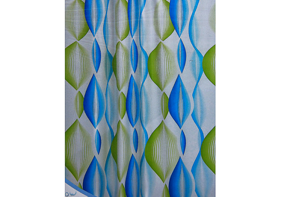 Штора для ванной комнаты ПВХ AQUA-PRIME 001D1 180х180см 