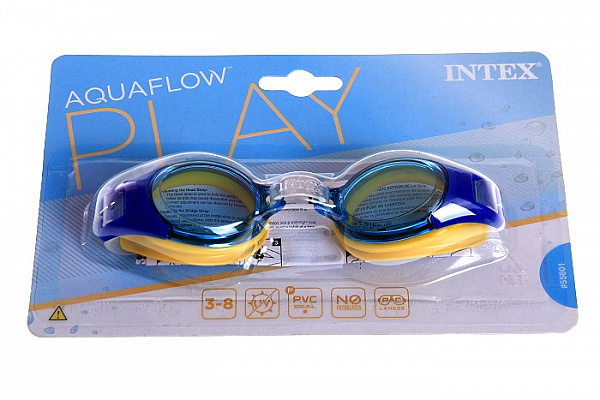 Очки для плавания Junior Goggles (3-8лет, 12уп) (55-601) 