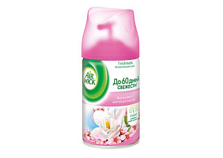 Сменный баллон AIRWICK FRESHMATIC (АЭРВИК) для освежителя воздуха Роз. магн. и цвет. вишня 250мл 092