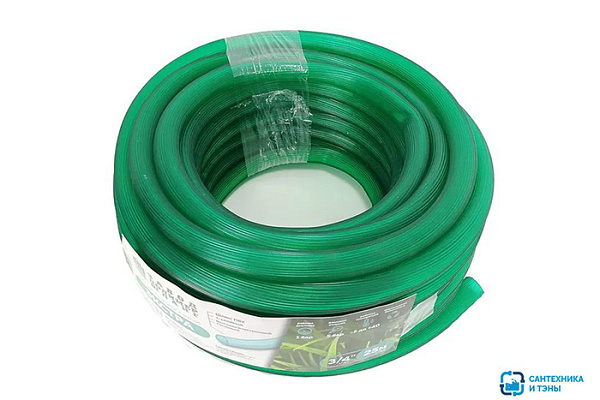Шланг ПВХ силиконовый ребристый ЭКСТРА 3/4" (L=25м)