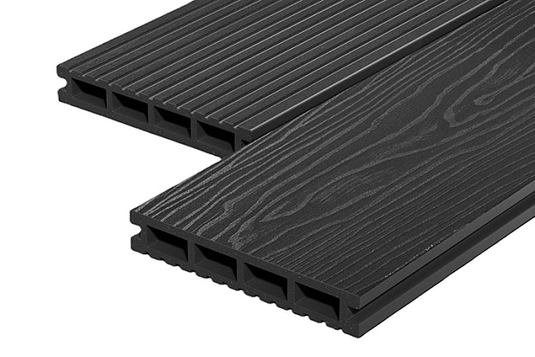 Террасная доска Decking Urban 150х24х3000 0,45м2 графит (Жженый Кедр)