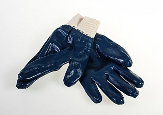 Перчатки нитриловые обливные KS-2002 размер 10 "  (099)
