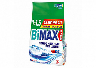 Стиральный порошок BiMAX (БИМАКС) Автомат Белоснежные вершины 3,0кг (077)