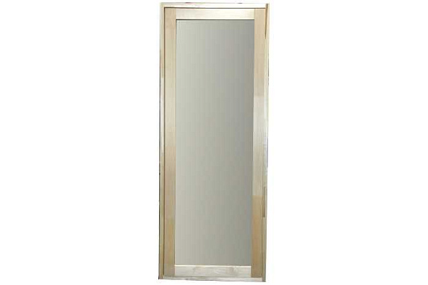 Дверь стекло в раме матовое стекло Sateen (1800х700х70)