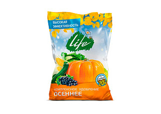 Комплексное удобрение Осеннее Life (NPK7:7:17) (0.9кг)