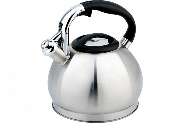 Чайник нержавеющая сталь BEKKER со свистком 3,0л (BK-S632)