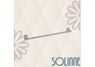 Полотенцедержатель Solinne 15071, одинарный, хром (1402.222)