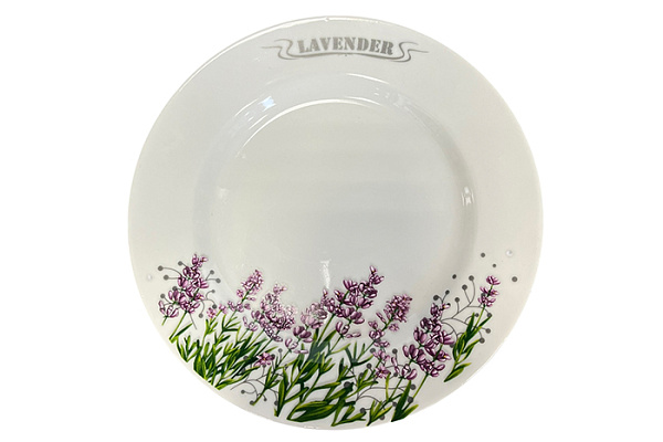 Тарелка 200 мм ф Идиллия Лаванда 7с0972ф34