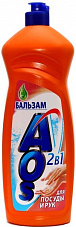 Жидкое средство для мытья посуды AOS (АОС) Бальзам, 900 мл /12 (421)