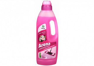 Средство для мытья полов GRASS Arena с полирующим эффектом, цветущий лотос 1,0л (125185)*