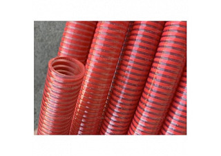 Шланг СНЕГИРЬ ПВХ ТИП-4 красный спиральный,напорно-всасывающий морозостойкий L=30м (19мм) 7 атм.