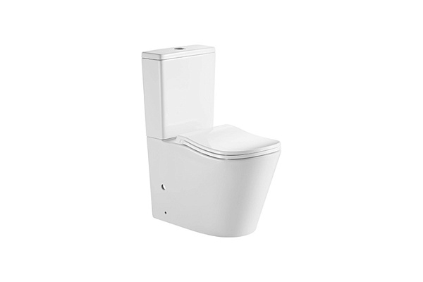 Унитаз-компакт анатомический WAVE SILUET Tornado3.0 гор,ниж,2-кн.арм,дюро,м/л,быстр,БЕЛЫЙ глянец