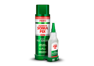Активатор SOMA FIX (500мл + клей 125гр для МДФ профилей) Турция S667