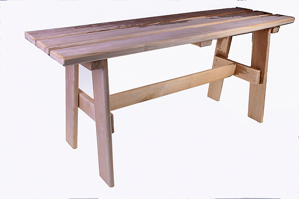 Лавка эконом, липа (1,0м) 