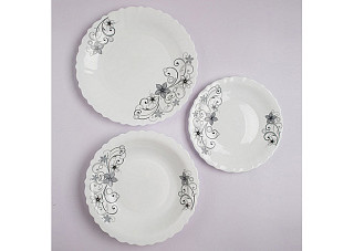 Набор столовый 1/18  ELENA PO-18SD-642  ИУ (1/1)