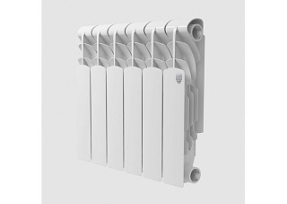 Радиатор Royal Thermo Revolution алюминий, белый (128вт, 350х80х8секц., 1,01кг)