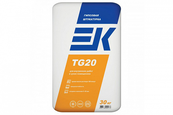 Штукатурная смесь ЕК TG 20 (30,0кг)