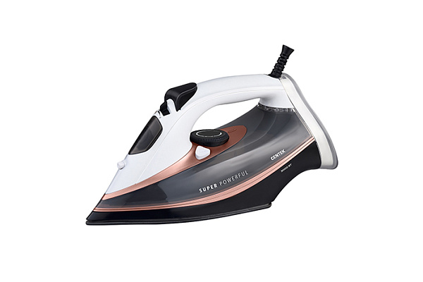 Утюг Centek CT-2346 WHITE (белый) 3000Вт, керамическая подошва, мощный паровой удар, самоочистка