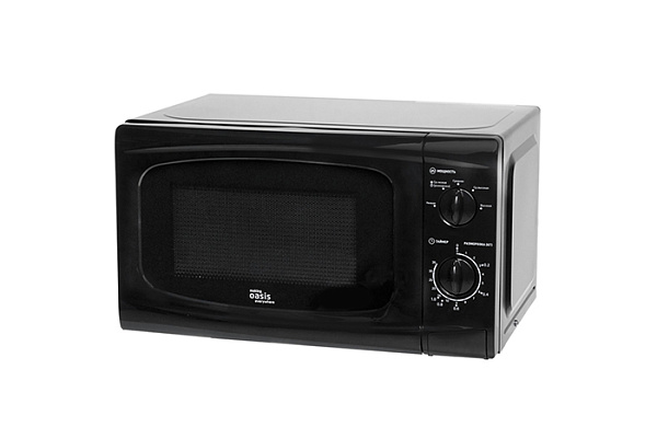 Микроволновая печь OASIS MW-70UВ, 700Вт, 20л, цвет-черный (318)