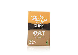 Мыло туалетное Rubis Oat Milk Soap 80гр (283)