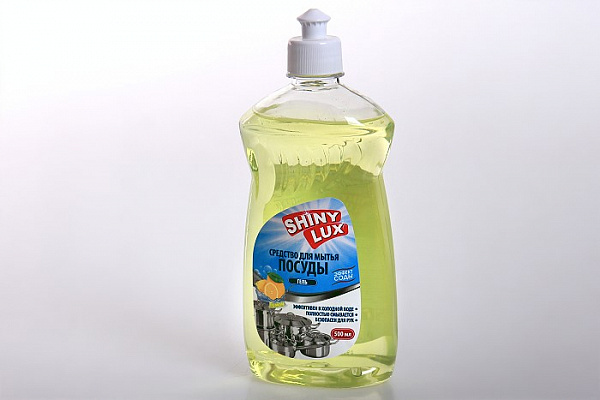 Жидкое средство для мытья посуды ShinyLux Лимон 500мл (928)