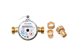 Счетчик воды ЭКО НОМ СВ-15 антимагнитный с обратным клапаном