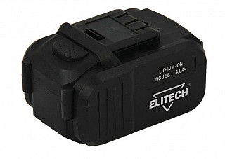 Аккумулятор ELITECH 18В 4,0Ач, Li-ion 1820.067700