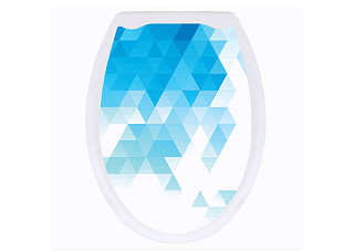 Сиденье для унитаза NNN-Exclusive Фотопринт Кристаллы 1/20 (633/636)