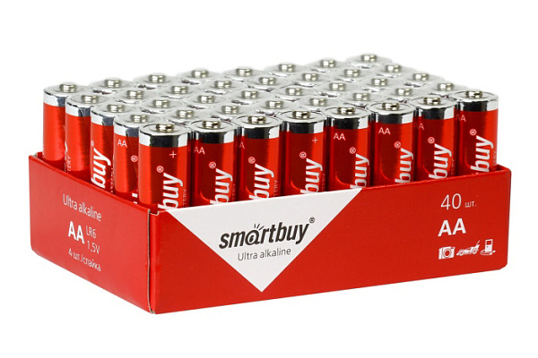 Элемент питания 06 SMARTBUY LR6/40 bulk (40/720) (SBBA-2A40S) (6648) 