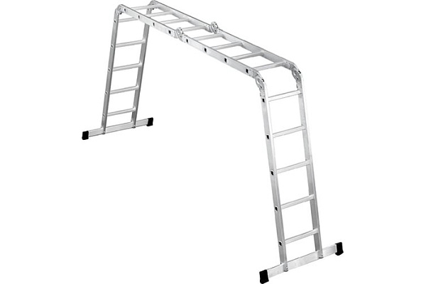 Лестница-трансформер алюминиевая 5х4+4х5 УФУК, до 150кг