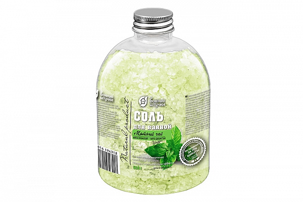 Соль для ванны "Мятный чай", 500 г "Банные штучки" / 6 (32431)