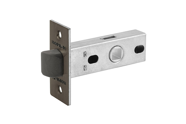 Защелка Нора-М С-45П пластик.яз. (графит) (534)