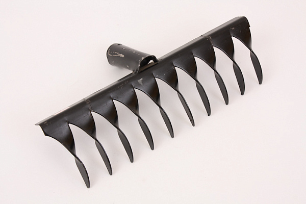 Грабли металлические витые, клепанные ГВ-10 Павлово (без черенка) (10-ти зубые, L=31см)