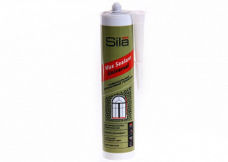 Герметик Sila PRO Max Sealant силиконовый, универсальный, серый 280мл (286)