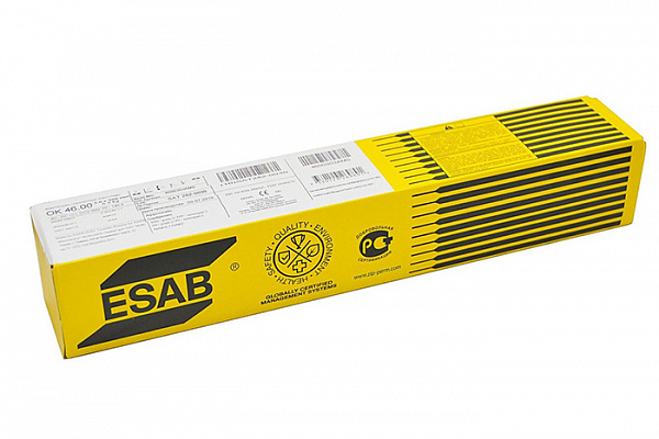 Электроды ESAB ОК 46.00 2,5мм/350 упаковка 5,3кг (884)