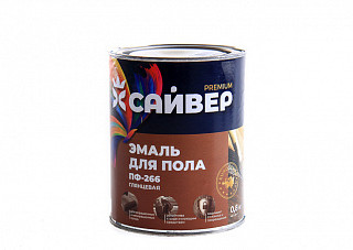 Эмаль ПФ 266 Сайвер красно-коричневая (0,8кг)