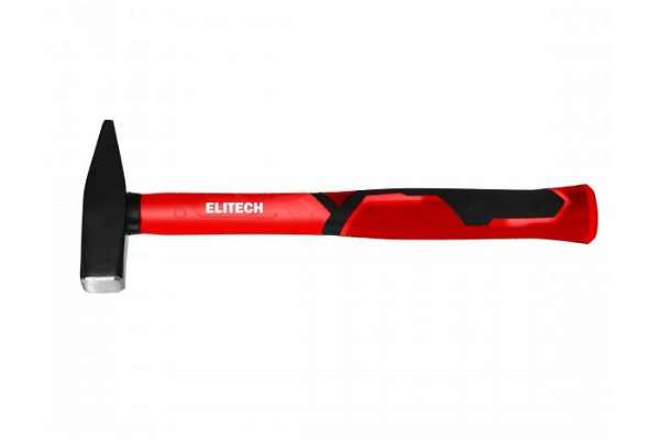 Молоток слесарный ELITECH 100гр. фиберглассовая ручка 610101