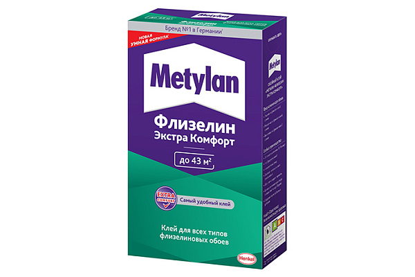 Клей обойный МЕТИЛАН Флизелин Экстра Комфорт 300гр /18 (3000296)
