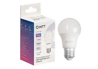 Лампа светодиодная HiTT-PL-A60-22-230-E27-6500 22Вт (0012)