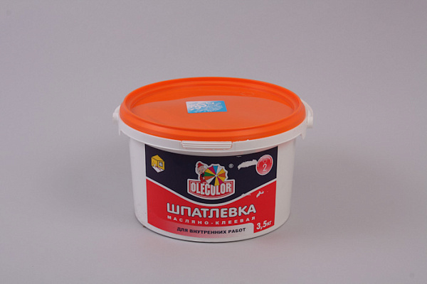 Шпатлевка OLECOLOR масляно-клеевая для внутренних работ (3,5кг)