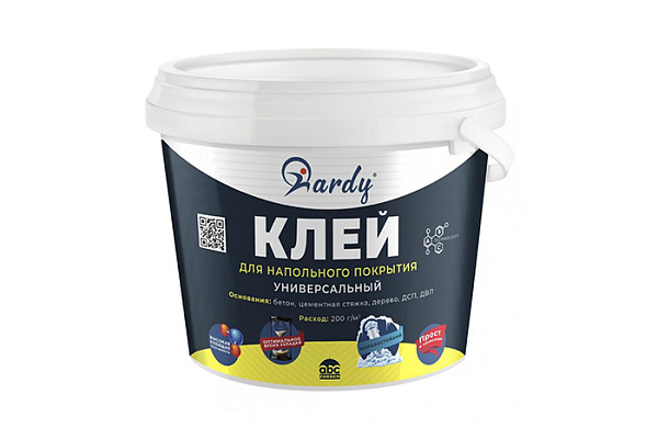 Клей HARDY для напольных покрытий универсальный (14,0кг)